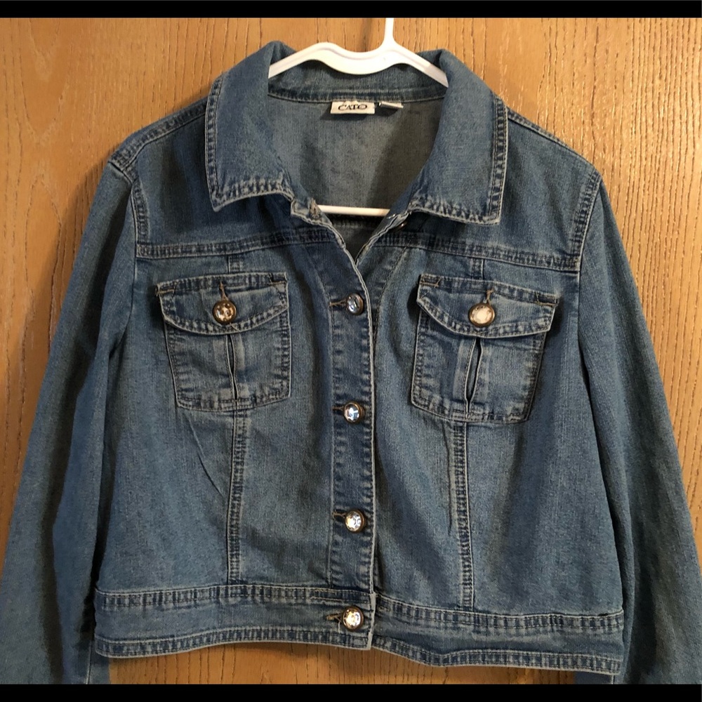 CATO cropped denim jacket